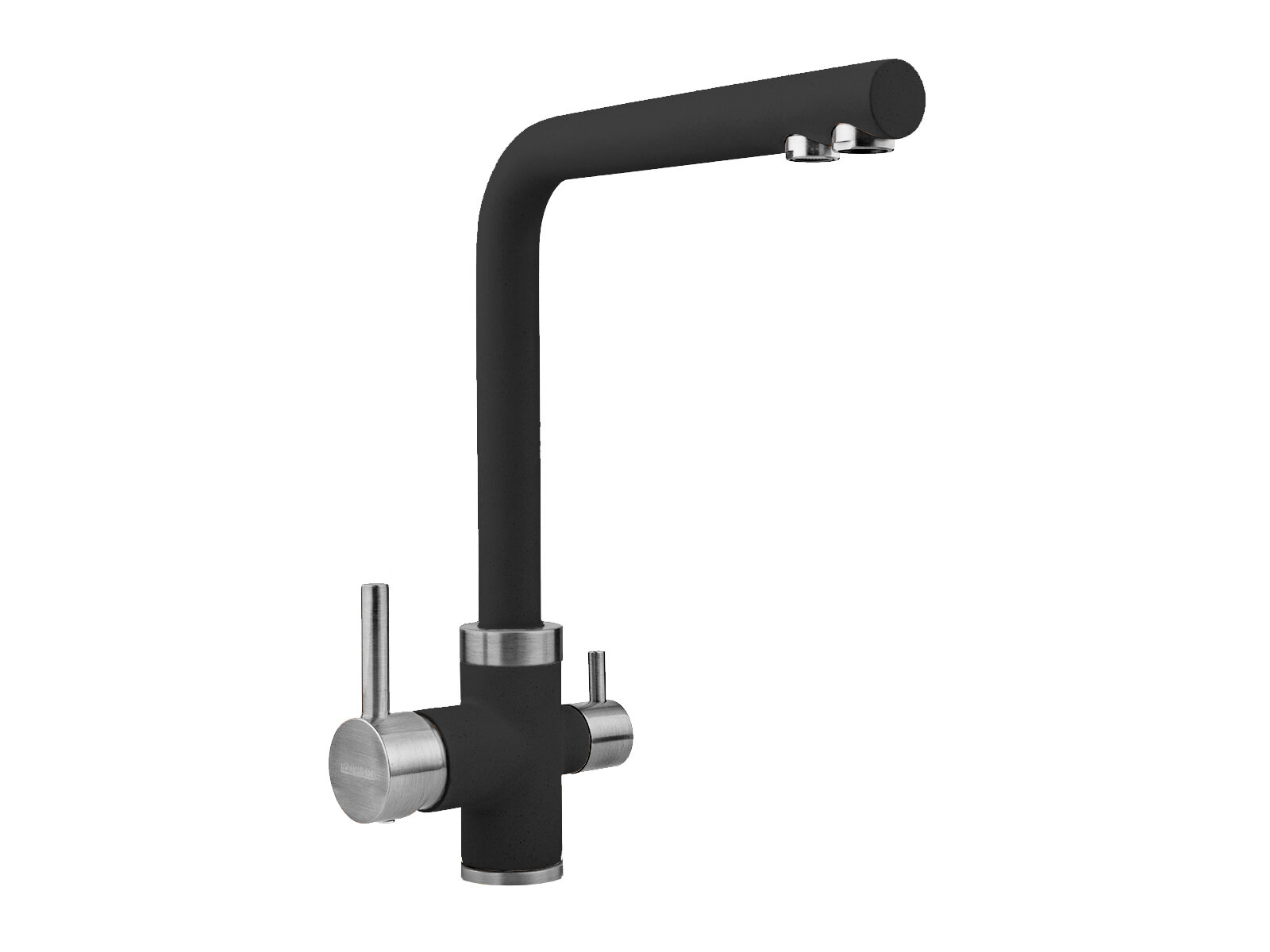 Смеситель "Longran" Sprint universal LM2195, Onyx granite