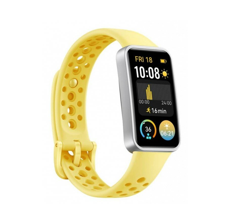Фитнес-браслет HUAWEI Band 9, (KIM-B19), Лимонно-желтый, (55020BYJ) — фото 1