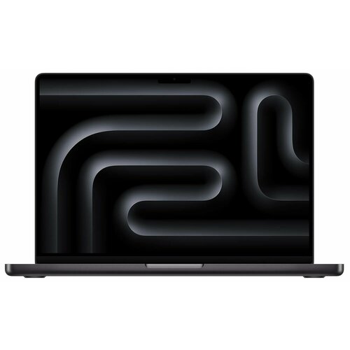 14.2" Ноутбук Apple MacBook Pro 14 2023, M3 Pro, RAM 18Gb, 512Gb SSD, macOS, MRX33, Space Black, английская раскладка черный
