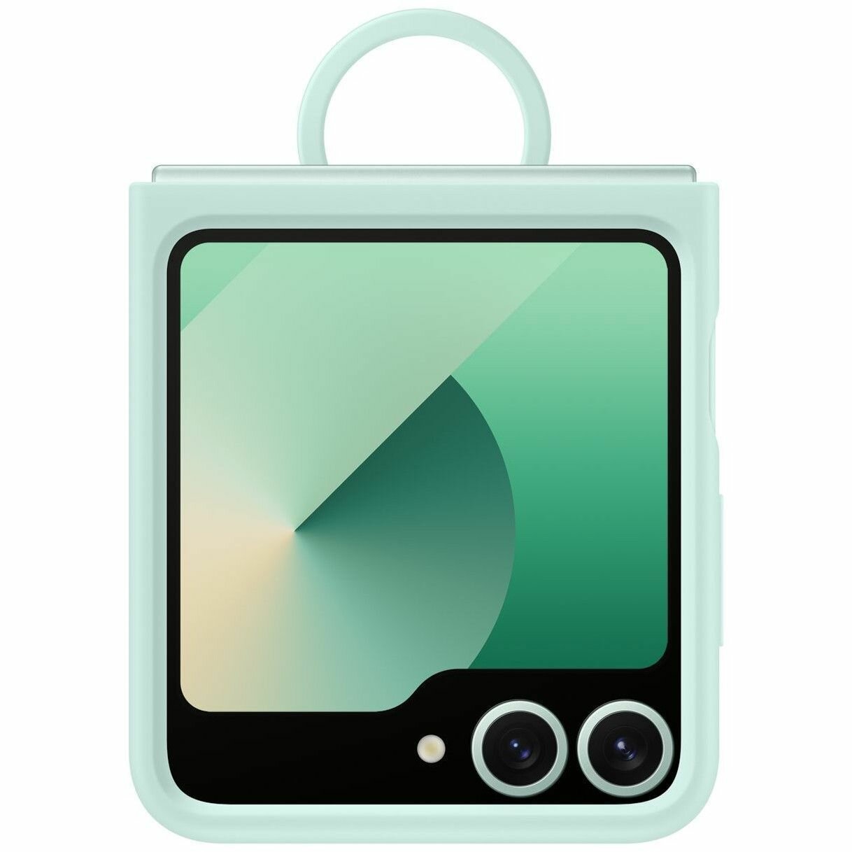 Чехол для смартфона Samsung Flipsuit Case Z Flip6, силикон, мятный