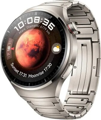 Умные часы HUAWEI WATCH 4 PRO TITAN/TITAN (1.5", AMOLED, 466 х 466, Bluetooth, GPS, IP6X, 780 мAч, TITAN ремешок, 55020APC)