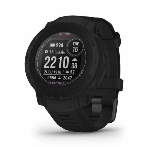 Смарт часы и браслеты Garmin Смарт-часы Garmin Instinct 2 Solar Tactical 45mm Чёрный 33000₽