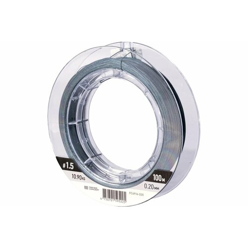 Шок-лидер плетёный Feeder Concept Distance х8 SHOCK LEADER Dark Gray 100/020