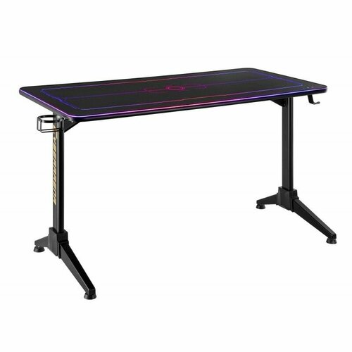 Стол для компьютера c RGB световыми эффектами FoxGear FG-BLD-I49B черный