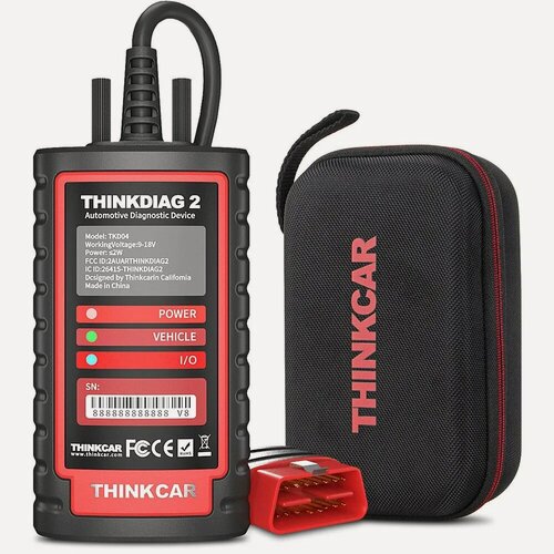 Изображение товара ThinkDiag 2 ВСЕ программное обеспечение 1 год бесплатного обновления инструмент автоматической диагностики поддержка CAN FD кодирование ЭБУ активный тест 16, сброс сканера OBD2