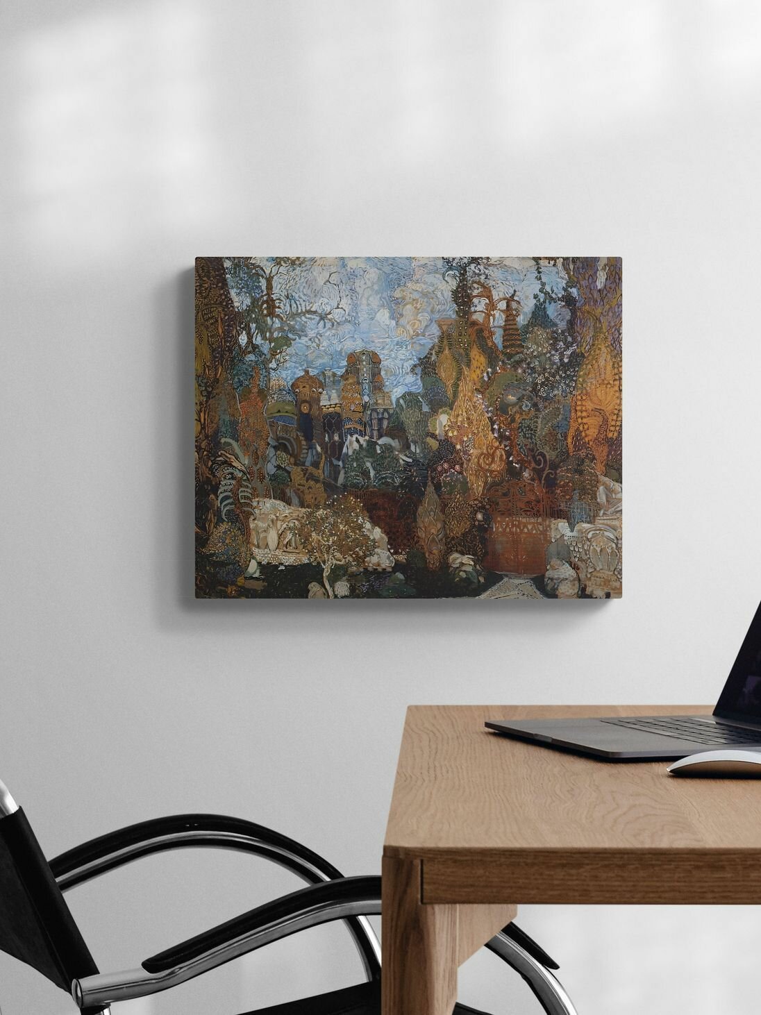 Александр Яковлевич Головин - "Луазо-де-феу кащеис-царство" 50x40 — фото 1