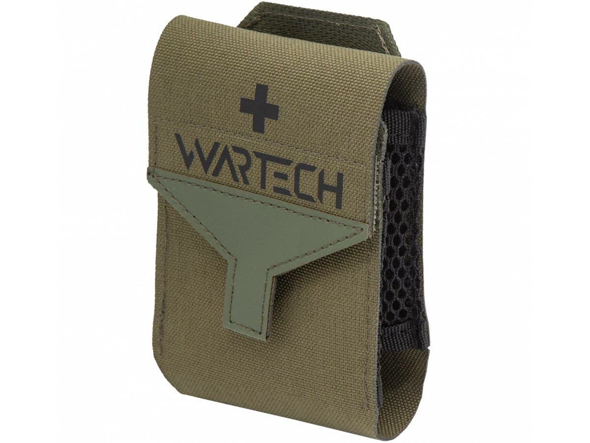 Подсумок тактический Wartech UP 129 медицинский EDC  на пояс  олива