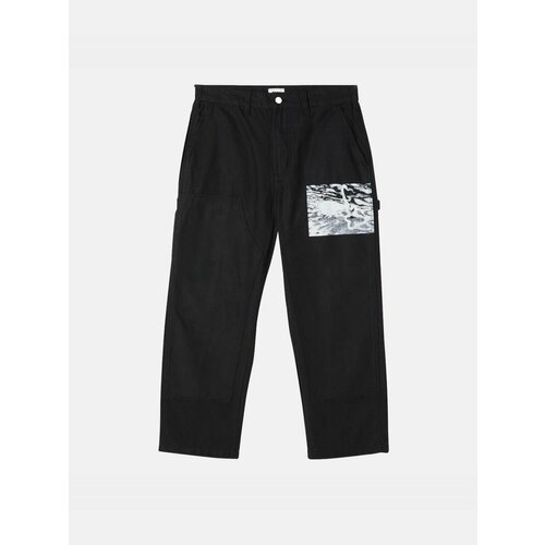 фото Брюки obey, размер 30, черный black