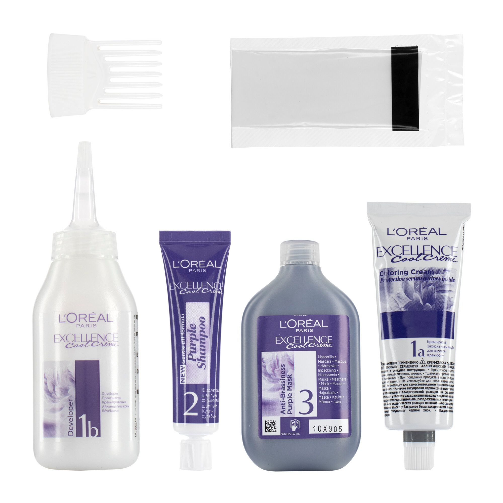 Краска для волос L'Oreal Excellence Cool Creme, 8.11, светло-русый — фото 1