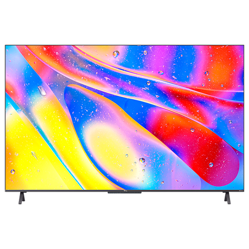 фото 65" телевизор tcl 65c725 quantum dot, hdr (2020), черный