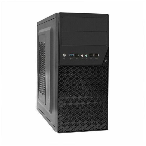 Корпус Minitower ExeGate BA-203U-AA500 (mATX, БП AA500 с вент. 8см, 3*USB+1*USB3.0, аудио, черный)