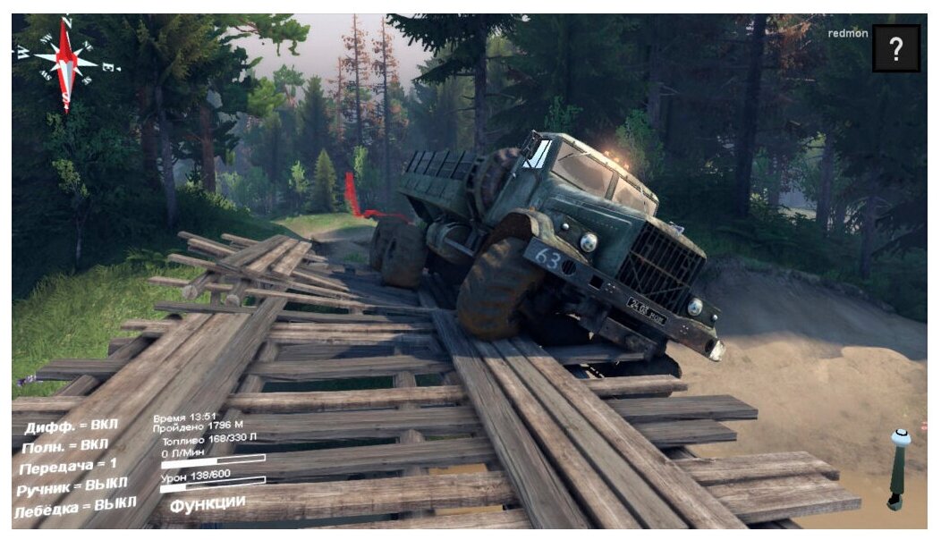 Игра Spintires: Mud Runner - American Wilds