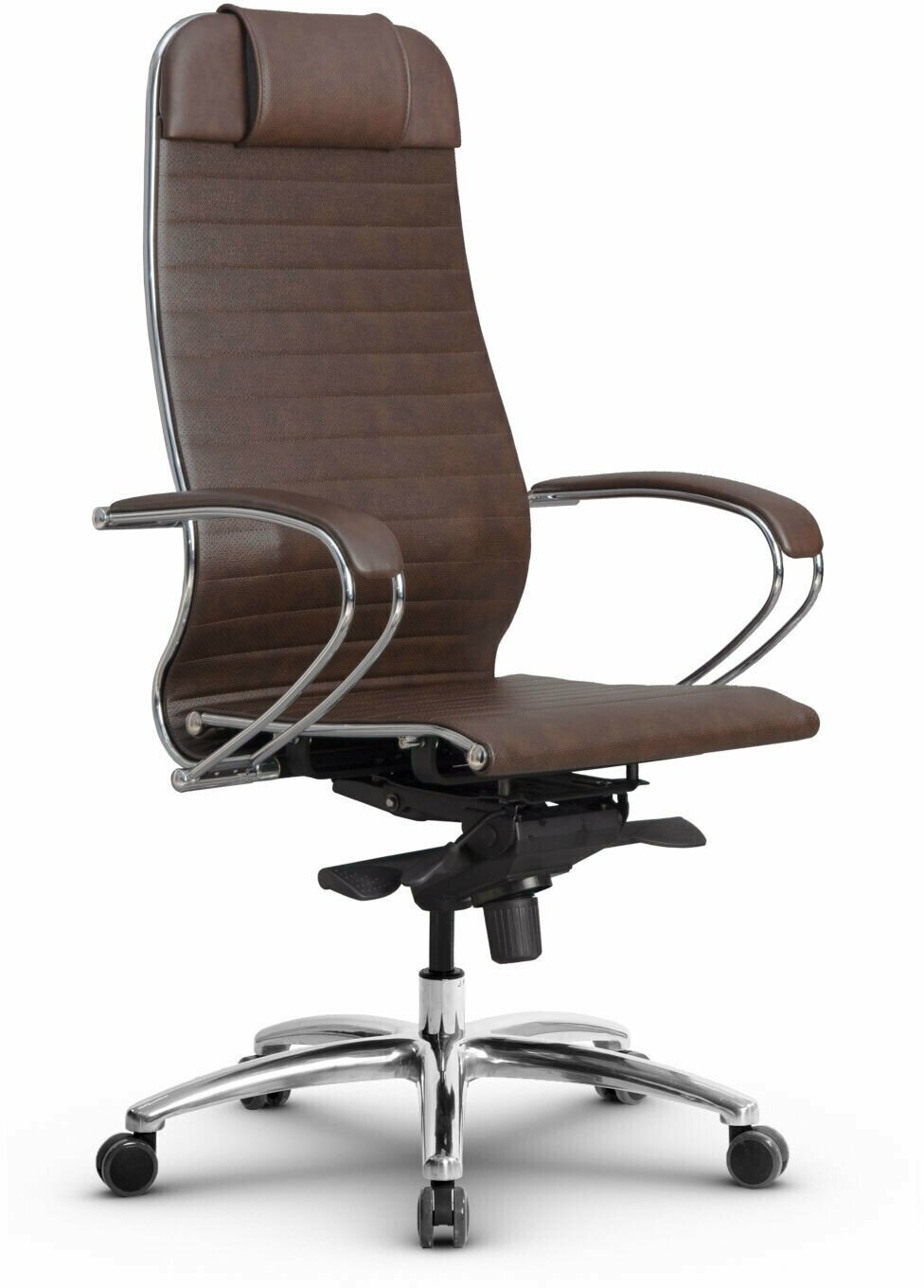 Компьютерное офисное кресло Metta Samurai К-1.04 Темно-коричневое