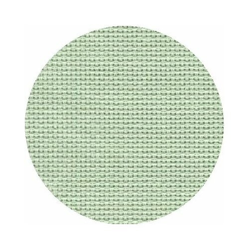 Канва крупная №854 (960) (10смх44кл) шир.150 см цв.239 салатовый уп.5м