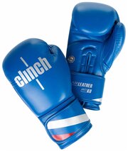 Перчатки боксерские Clinch Olimp Plus синие, 10 унций