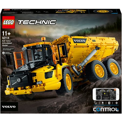 фото Конструктор lego technic 42114 самосвал volvo 6х6