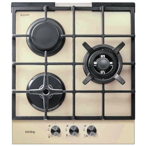 Газовая варочная панель Korting HGG 485 CTB бежевый 2329000₽