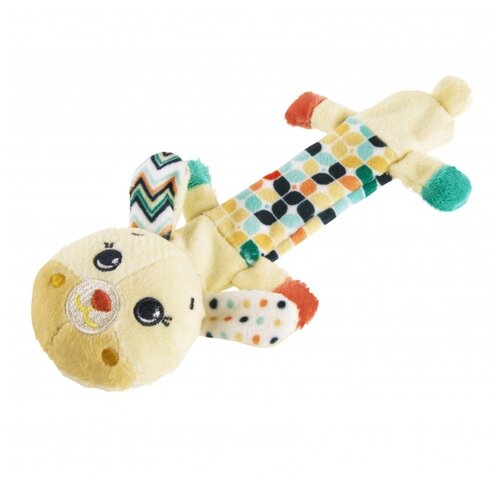 Подвесная игрушка Happy Snail Зайка Лаки (19HSF05RB), бежевый/разноцветный