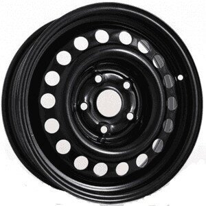 Диск TREBL 7710 R15 6.0/5*105 ЕТ39 d56.6 Black Chevrolet Aveo