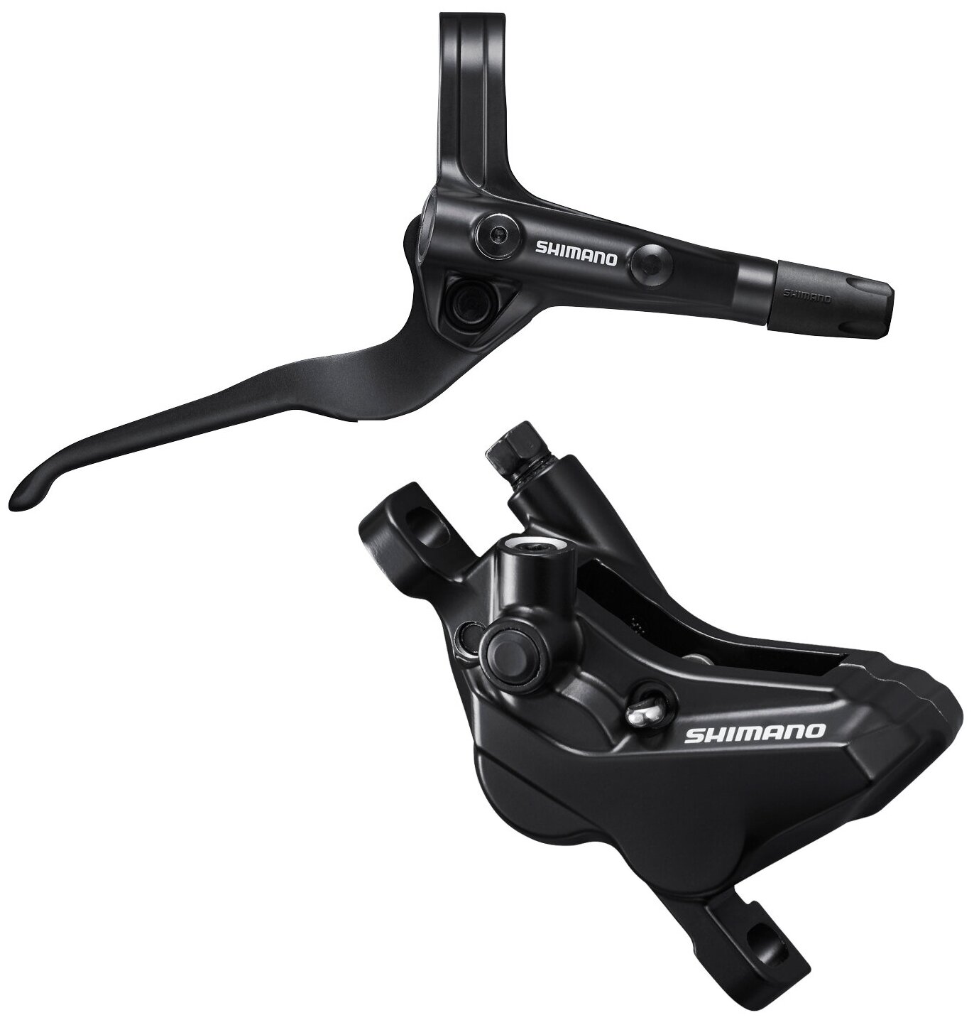 Тормоз дисковый передний Shimano BL-MT401, BR-MT420 1000мм 4-х поршневой суппорт