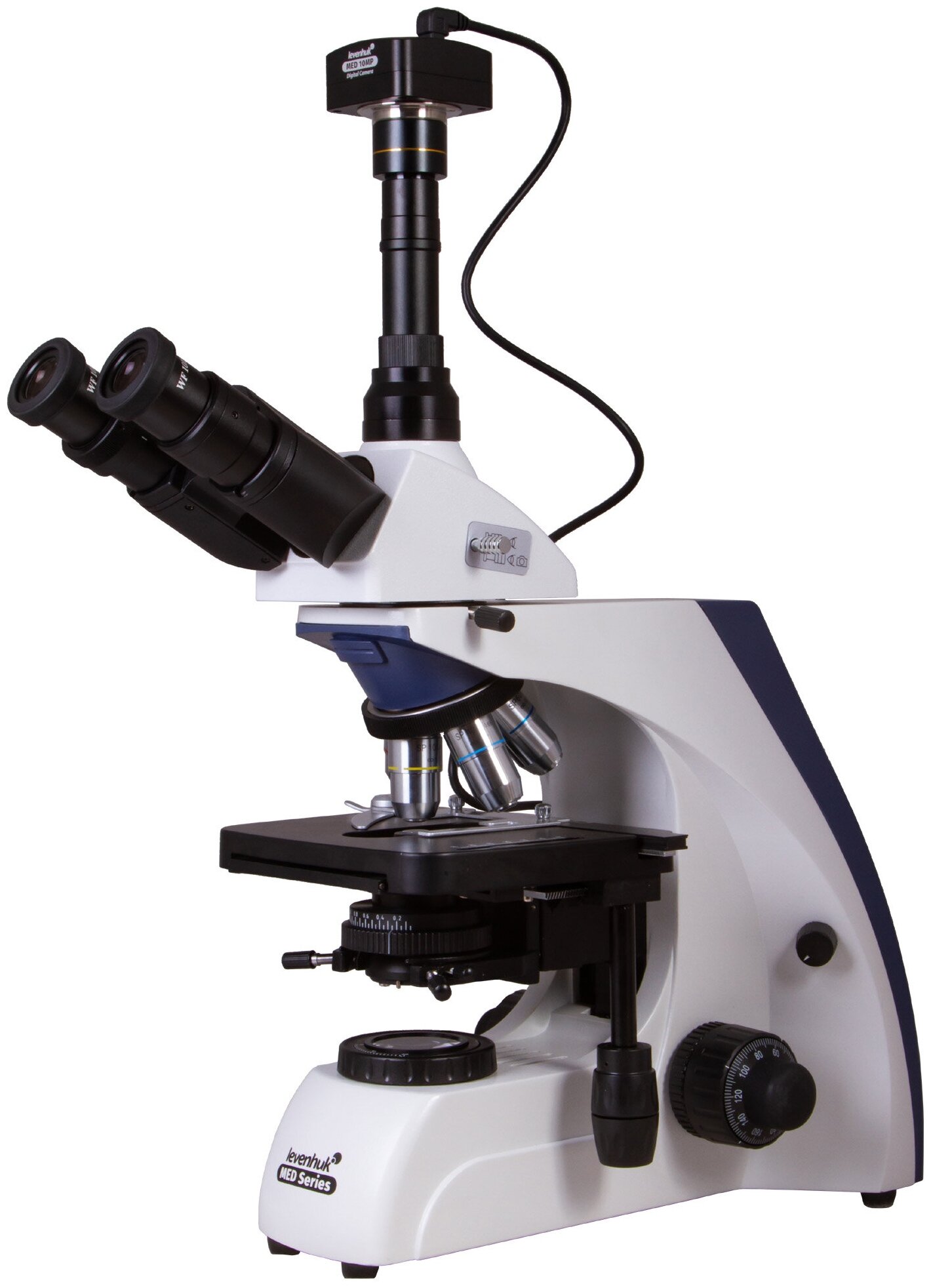 Микроскоп LEVENHUK MED D30T белый