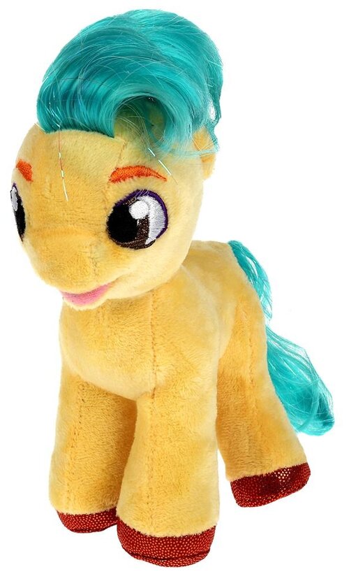 Мягкая игрушка Мульти-Пульти Мой маленький пони Хитч, 18 см, желтый