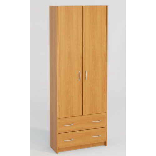 Шкаф распашной с полками и ящиками М-13 груша 12350₽