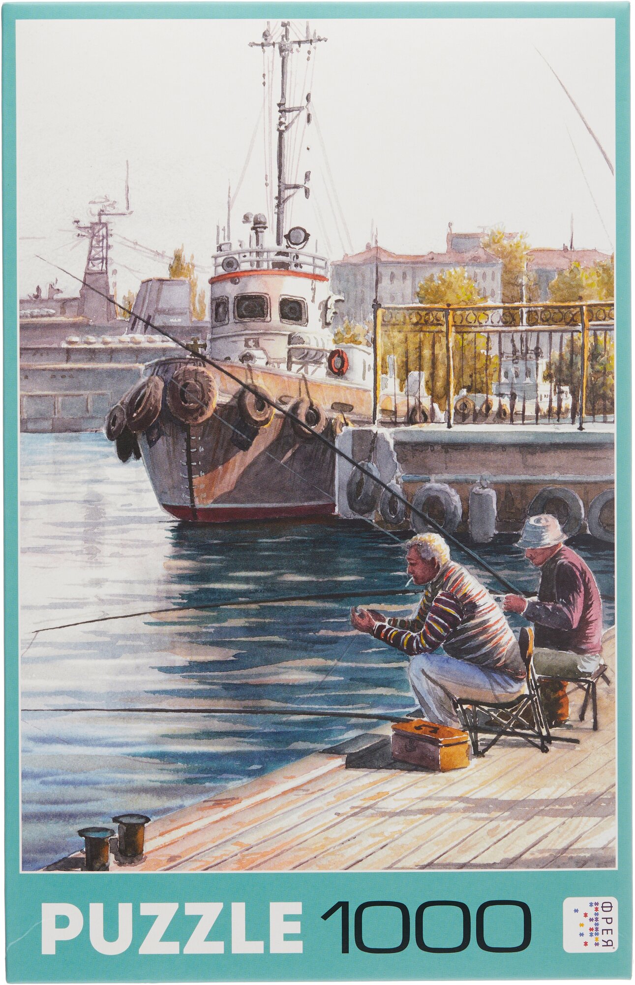 Пазл "фрея" 1000 элементов PZL-1000/02 Выходной