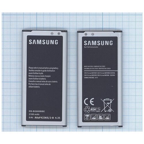 Аккумуляторная батарея Amperin BG-BG800BBE для Samsung Galaxy S5 Mini SM-G800F/SM-G800H/SM-G800Y азу navitoch mini usb 500 2100mah