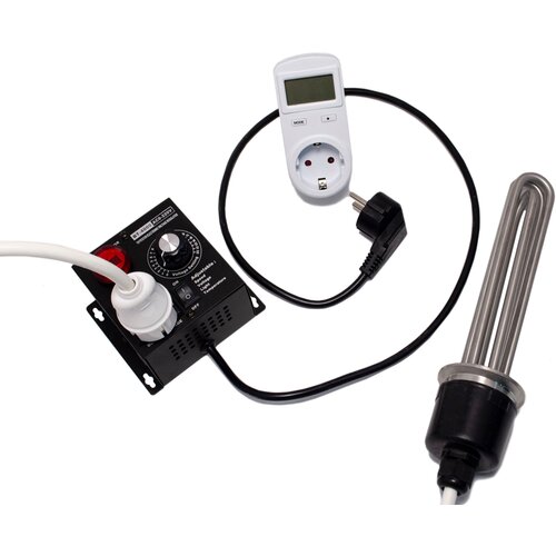 Система нагрева куба 3 кВт ТЭН 3 кВт 2 дюйма регулятор напряжения 4 кВт вольтметр 659000₽