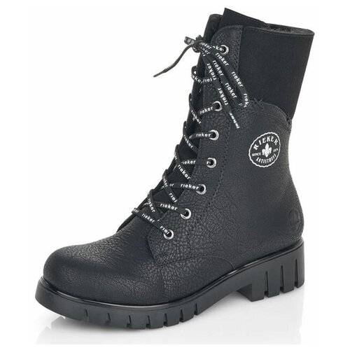 фото Ботинки rieker, зимние, размер 38, черный