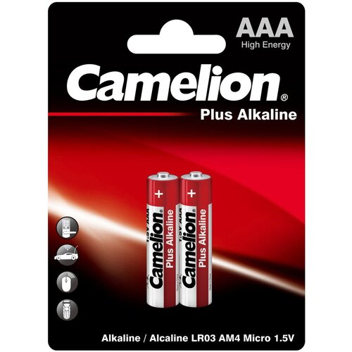 Батарейка Camelion LR03 Plus Alkaline BL-2