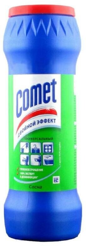 Порошок универсальный двойной эффект с ароматом сосны Comet, 0.475 г - фотография № 18