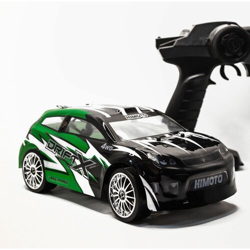 Радиоуправляемая машина для дрифта Himoto Drift X 4WD RTR масштаб 1:18 2.4G - E18DT28715G