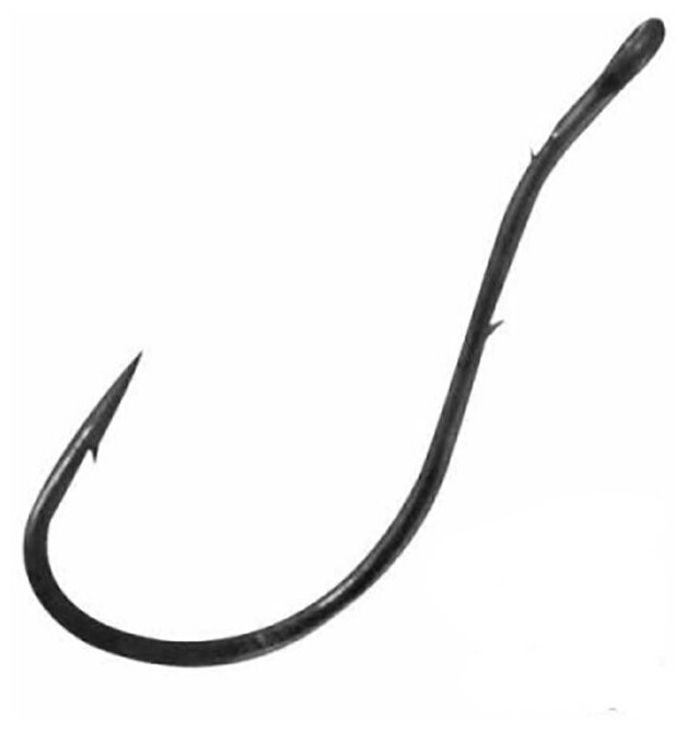 Крючки VMC 7054BN Worm Hook Ringed №2 (10 шт/уп.)