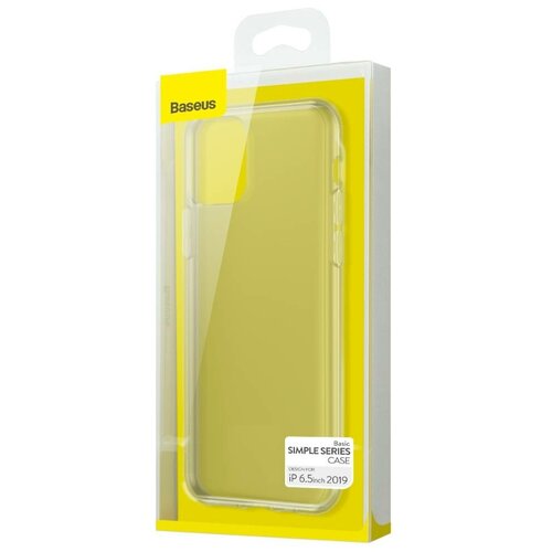фото Чехол для iphone 11 pro max baseus simplicity series - прозрачный (arapiph65s-02)