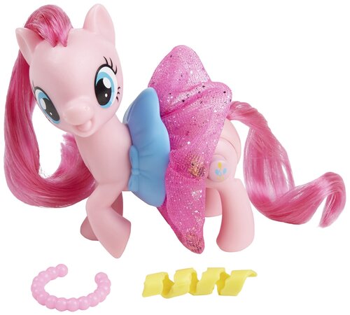 Фигурка My Little Pony Hasbro Пони в блестящей юбке, розовый
