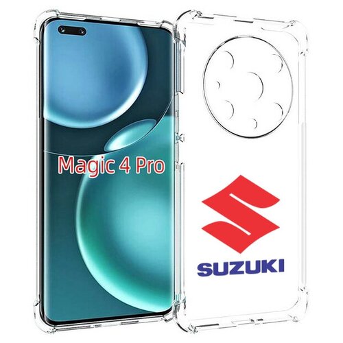 Чехол MyPads suzuki-сузуки-3 мужской для Honor Magic4 Pro / Magic4 Ultimate задняя-панель-накладка-бампер