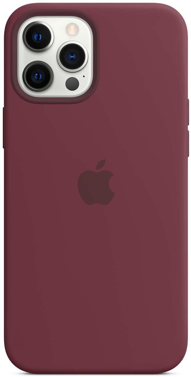 Чехол Apple iPhone 12 Pro Max Silicone MagSafe Plum