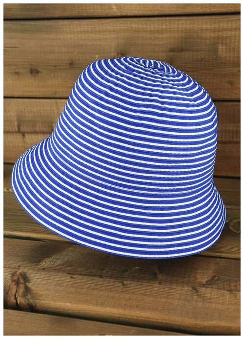 Шляпа FIJI29, размер 56, белый, синий