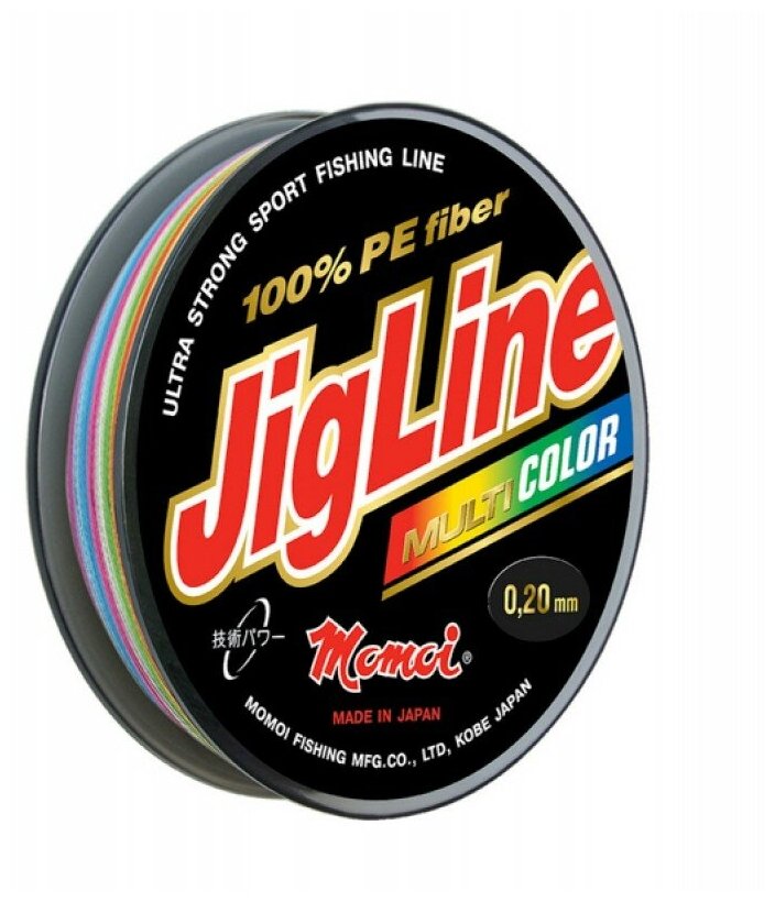 Плетеный шнур Jigline Multicolor 150 м 020