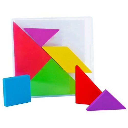 Головоломка Танграм в пластиковой коробочке 468₽