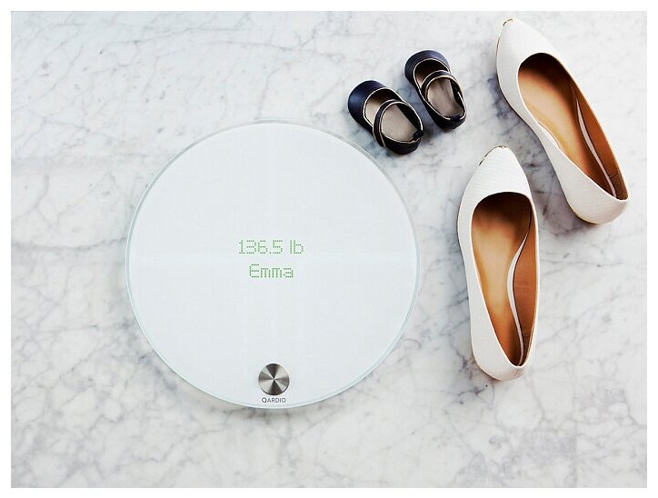 Умные весы Qardio QardioBase Wireless Smart Scale (B100-IOW) - фотография № 5