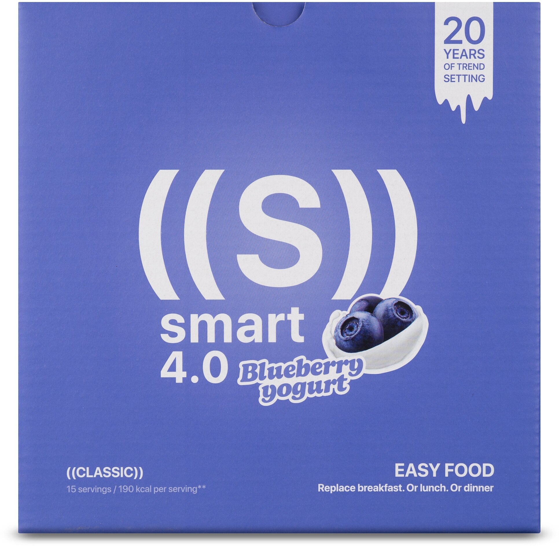 Коктейль ED Smart со вкусом черничный йогурт, 7 порций