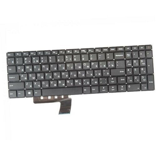 Клавиатура для ноутбука Lenovo IdeaPad 110 110-15ACL 110-15AST 110-15IBR black без рамки гор Enter ZeepDeep 799₽