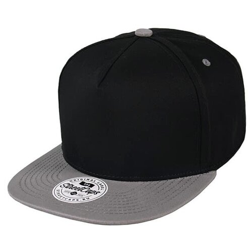 фото Бейсболка street caps, размер 56/60, черный