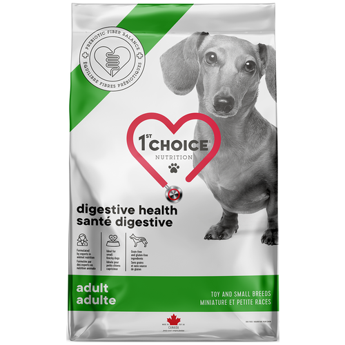 1St Choice GF Digestive Health Toy and Small - Сухой корм для малых пород собак, забота о пищеварении (2 кг)