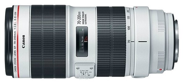 Объектив Canon EF 70-200mm f/2.8L IS III USM, черный/белый