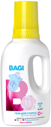 Гель для стирки Bagi для стирки детских вещей 0+, 0.95 л, бутылка