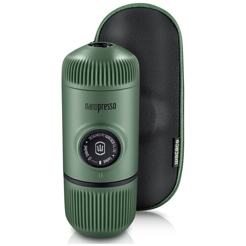 Ручная эспрессо кофеварка Wacaco Nanopresso, moss green